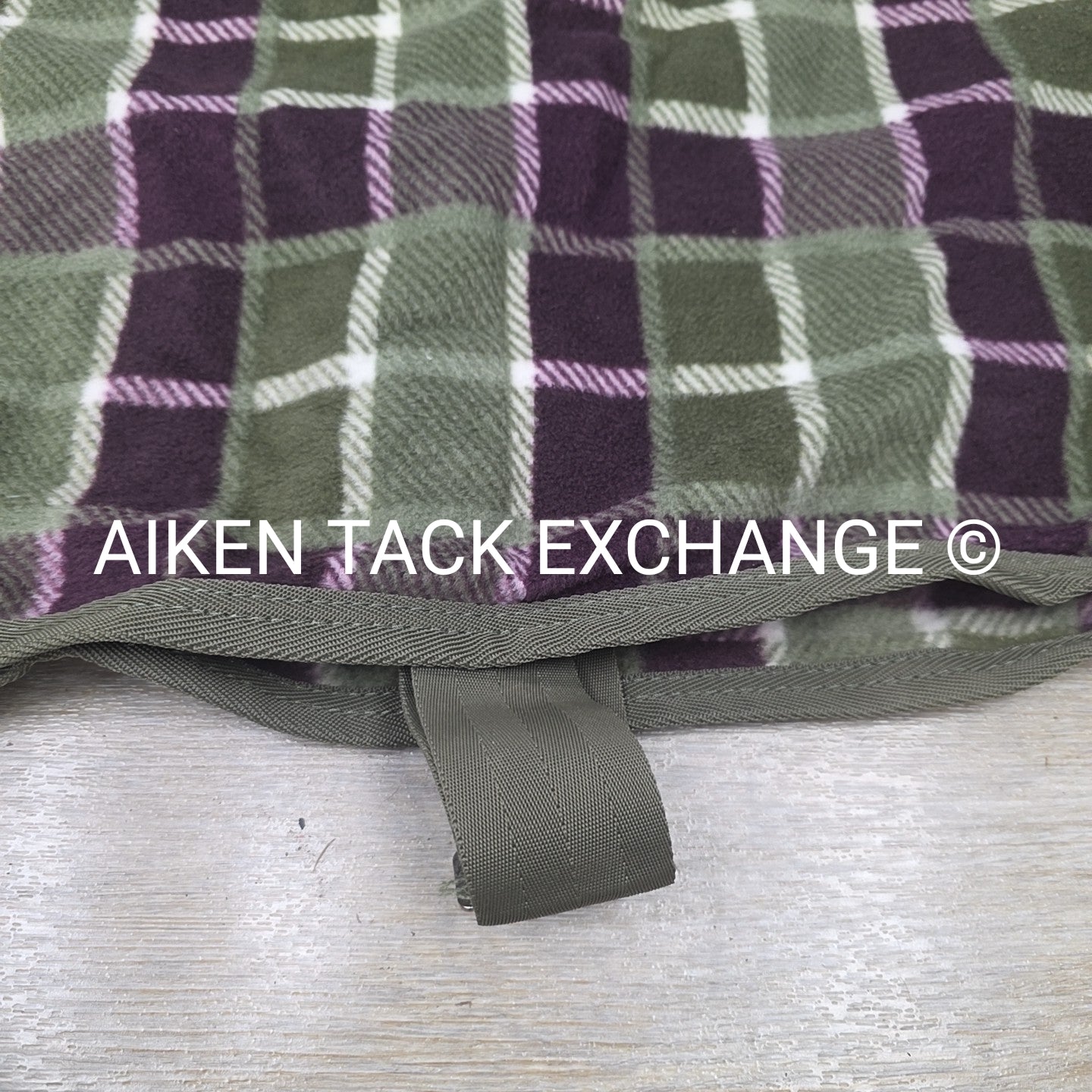 EOUS Plaid Fleece Cooler, 81"