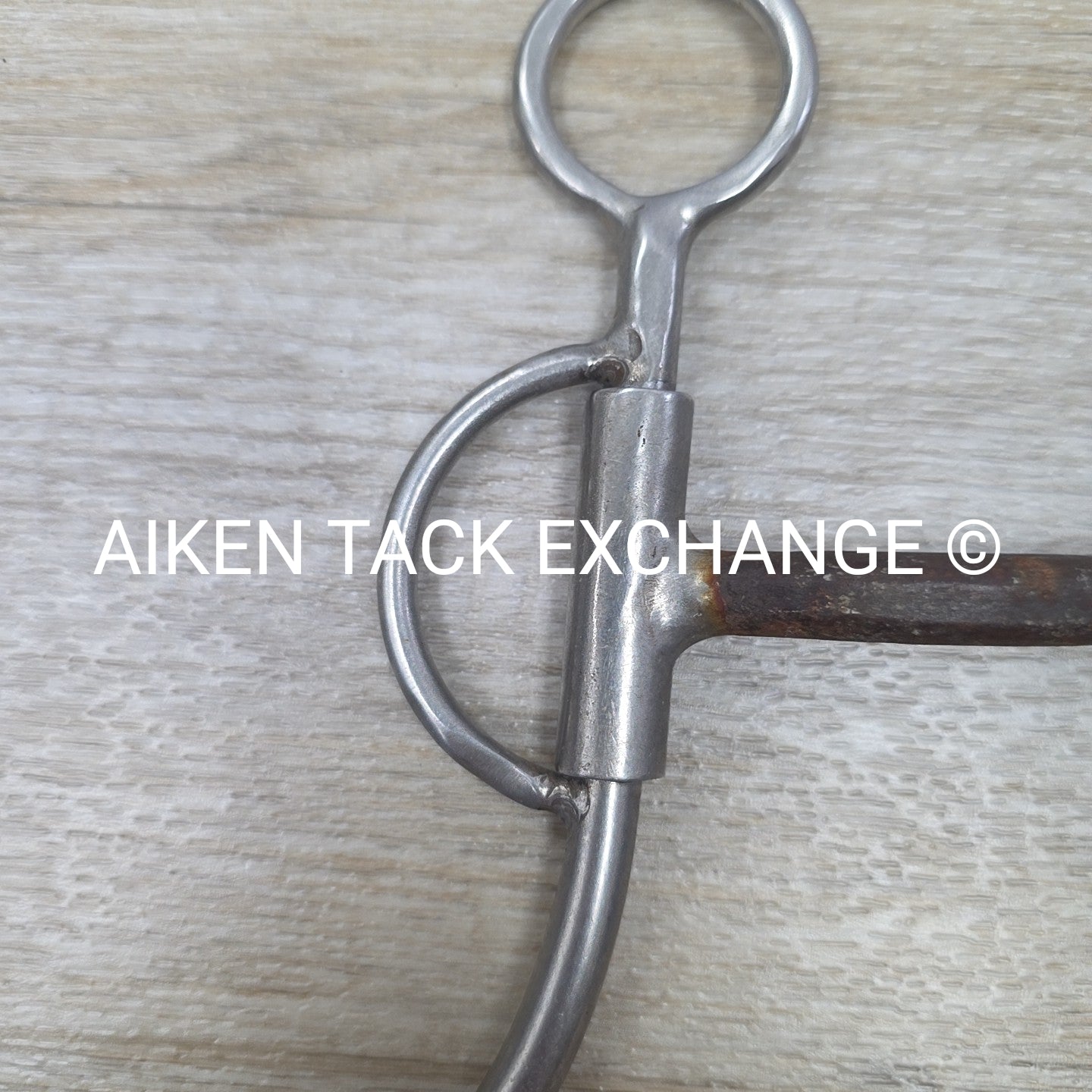 Trammell Single Joint Sweet Iron Long Shank Bit 5.25"
