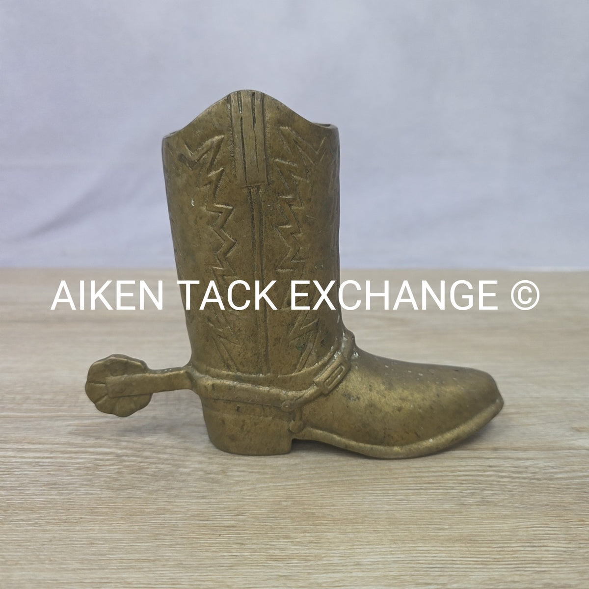 Decorative Brass Boot