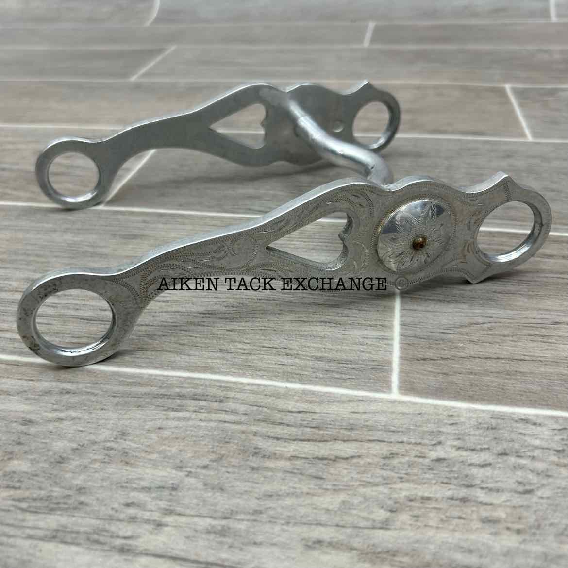 Aluminum Mullen Mouth Western Bit 5'
