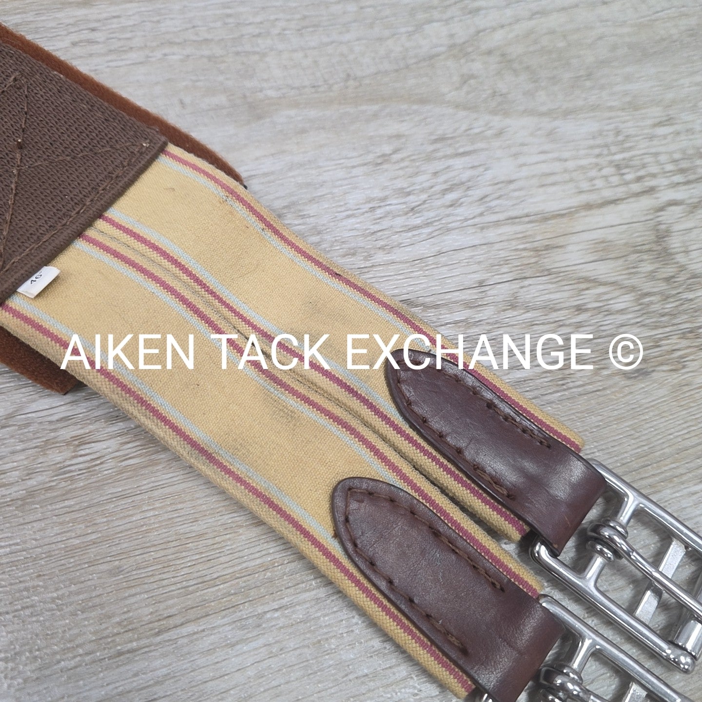 Professional's Choice SMx Double End Elastic Girth, Brown, 46"
