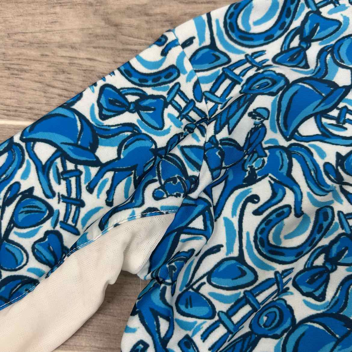 Belle & Bow Long Sleeve Sun Shirt, Size 12