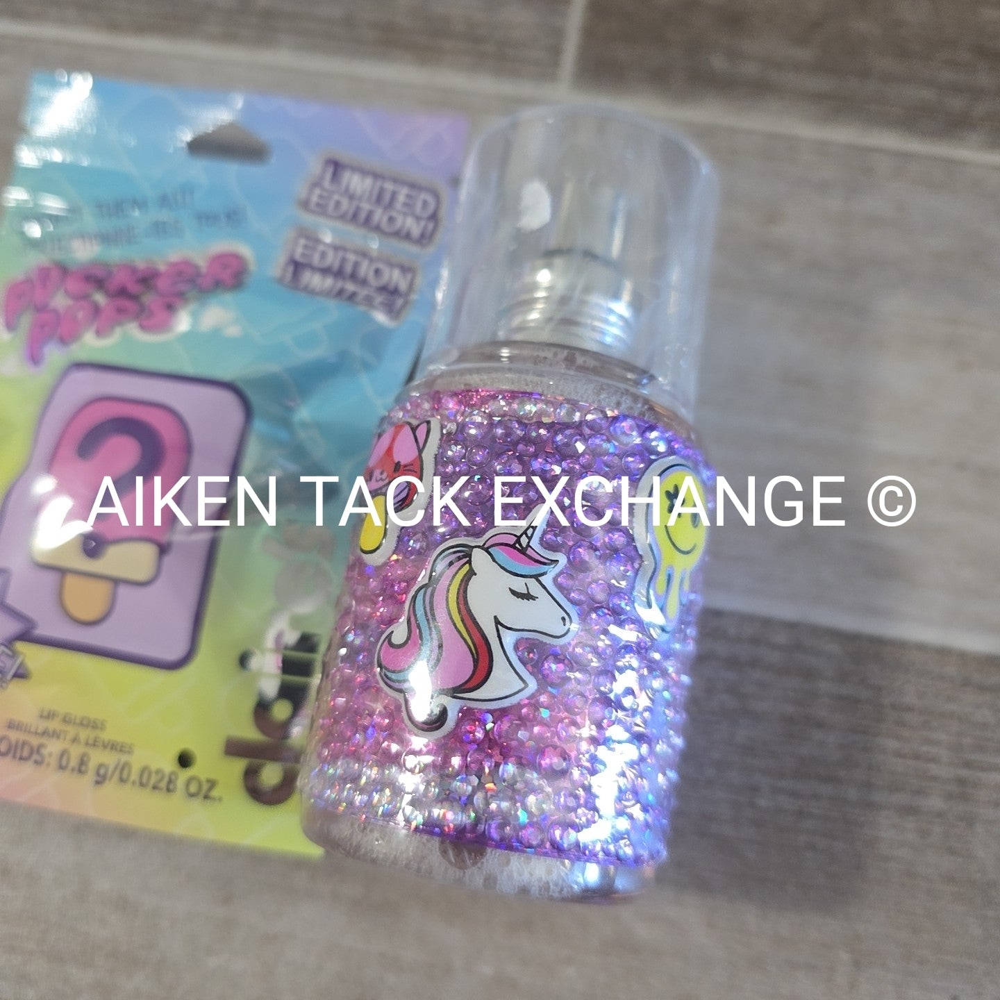 Claire's Body Care Bundle - 1 Pucker Pop Lip Gloss, 1 Grape Body Mist