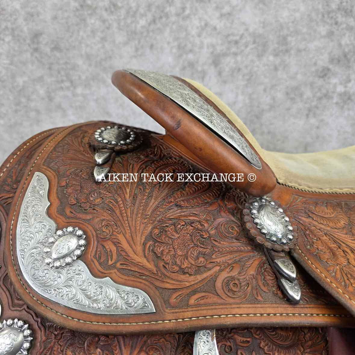 2001 Bob's Western Saddle, 15" Seat, Regular Tree - Semi QH Bars