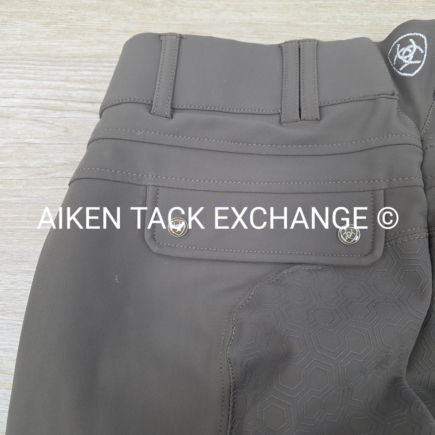 Ariat Tri-Factor Silicone Grip Full Seat Breeches, Size 30 R