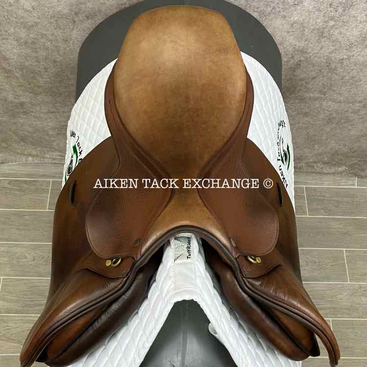 Beval LTD Close Contact Jump Saddle, 17" Seat, Medium Tree, Foam Panels