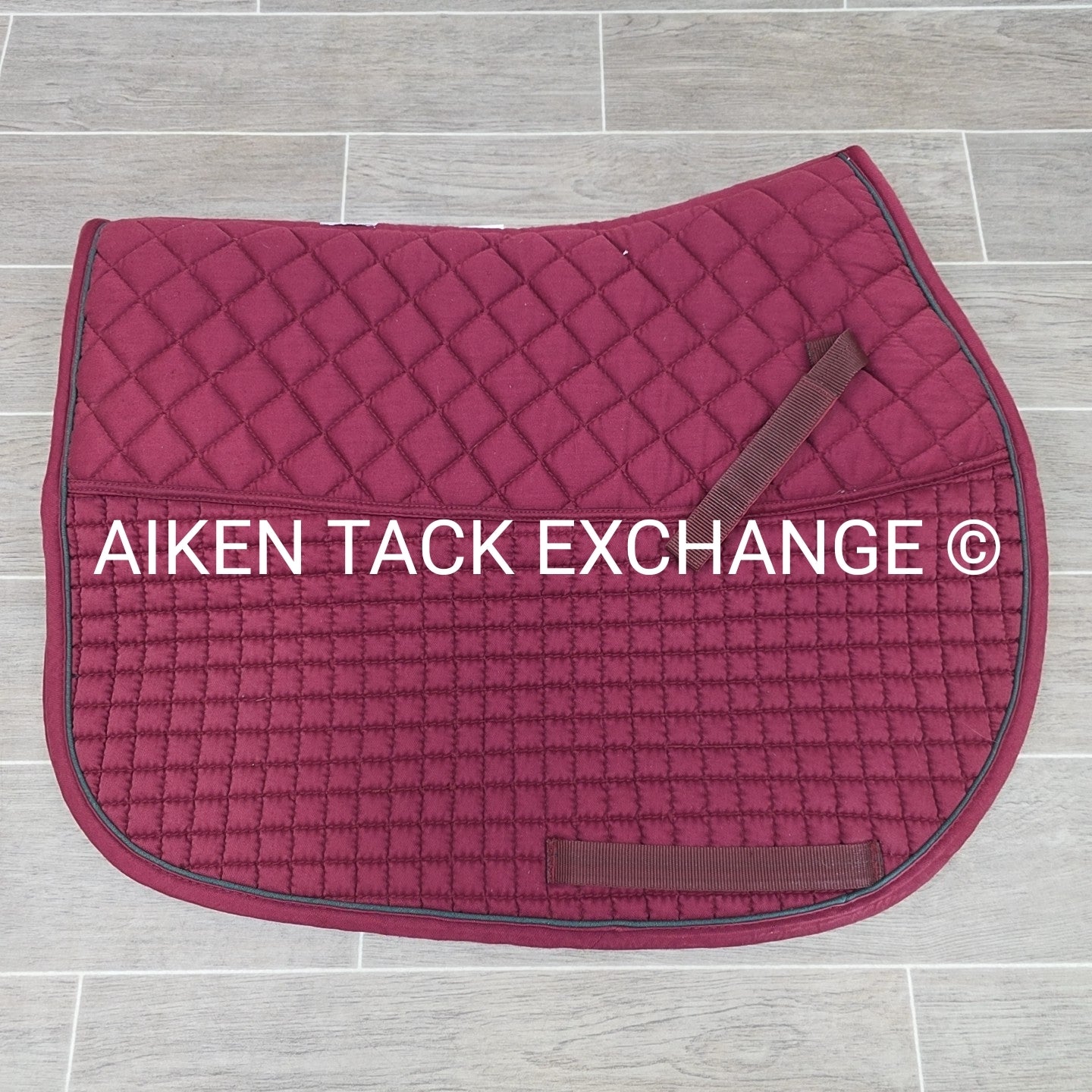 PRI Continental Double Back Fleece Lined All Purpose Saddle Pad
