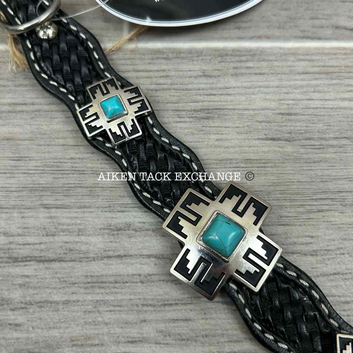 Rodeo Drive Leather Collar, 12"
