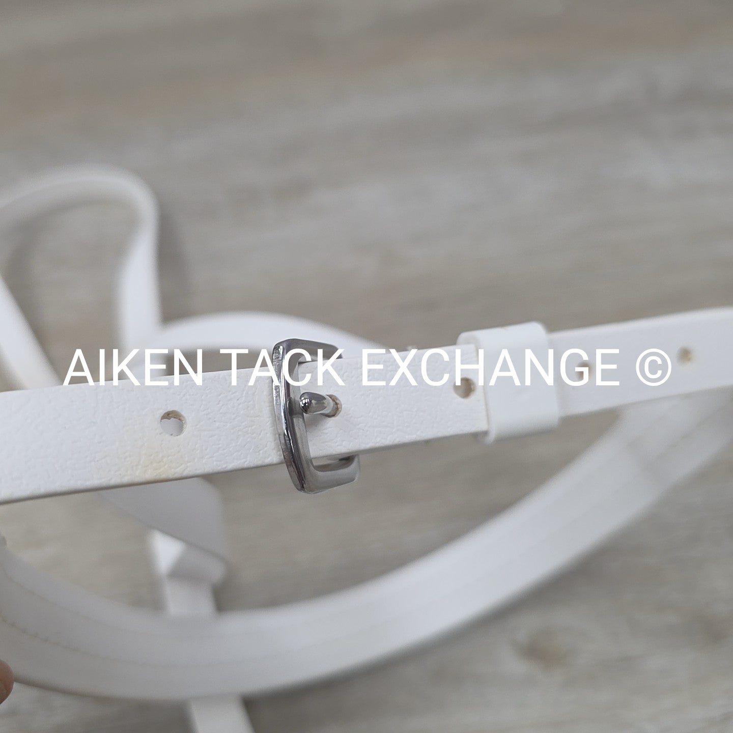 Jacks Beta Noseband, White, Size Cob / Full