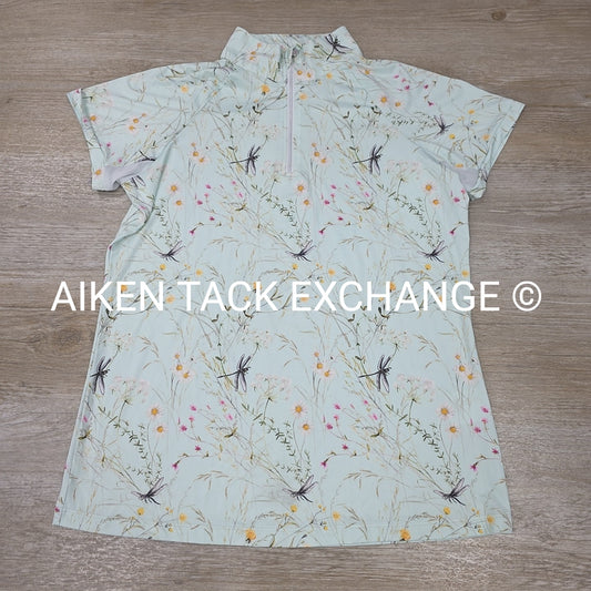 Dapplebay Short Sleeve Sun Shirt, Women's Medium