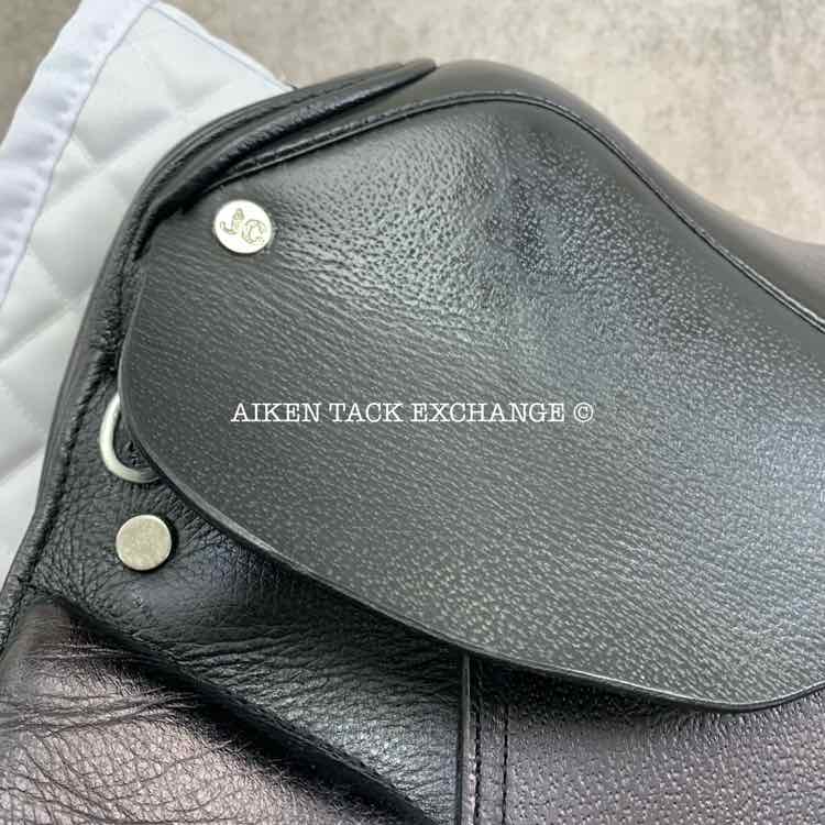 Jorge Canaves by Thornhill Vienna II Dressage Saddle, 18" Seat, 32 Tree - Medium, Wool Flocked Panels