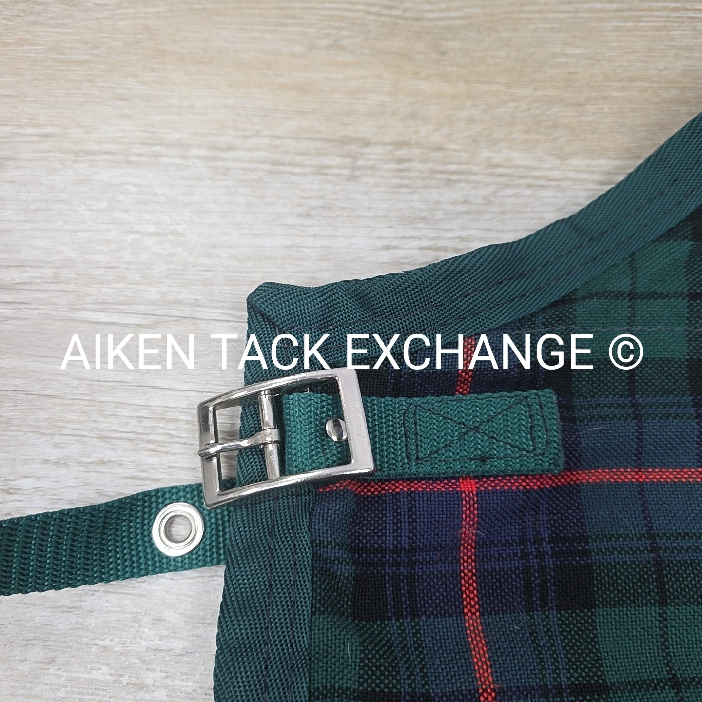 5/A Baker Original Tartan Plaid Stable Sheet, Size 72"