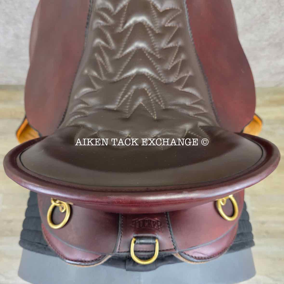 **SOLD** 2008 Tucker 146 River Plantation Endurance Trail Saddle, 17.5" Seat, Medium Tree - Semi QH Bars