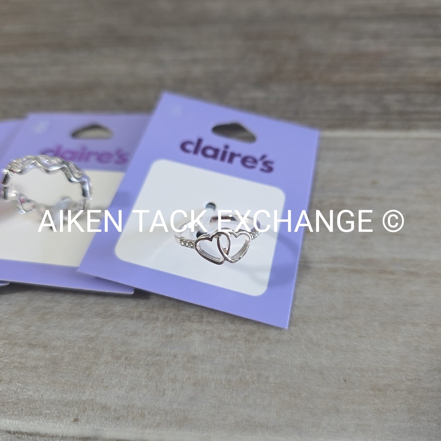 Claire's Rings (3) - Size 8