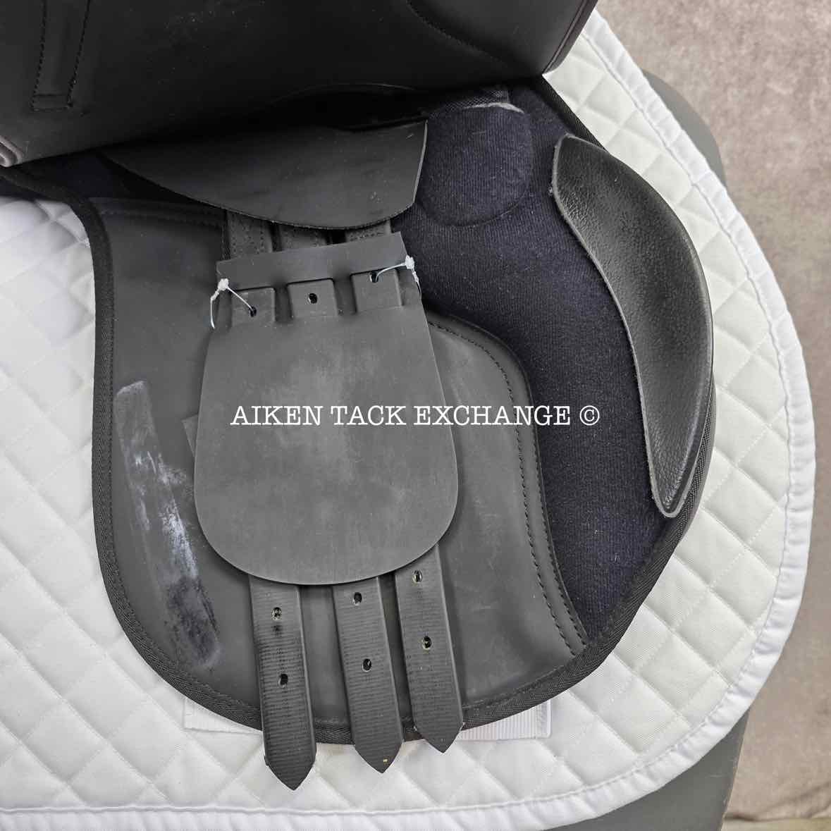 Dover Synthetic ProRide All Purpose Saddle, 17" Seat, Medium Tree, Wool Flocked Panels