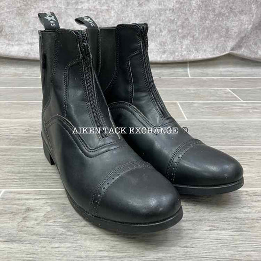 Saxon Syntovia Zip Paddock Boots, Size 11