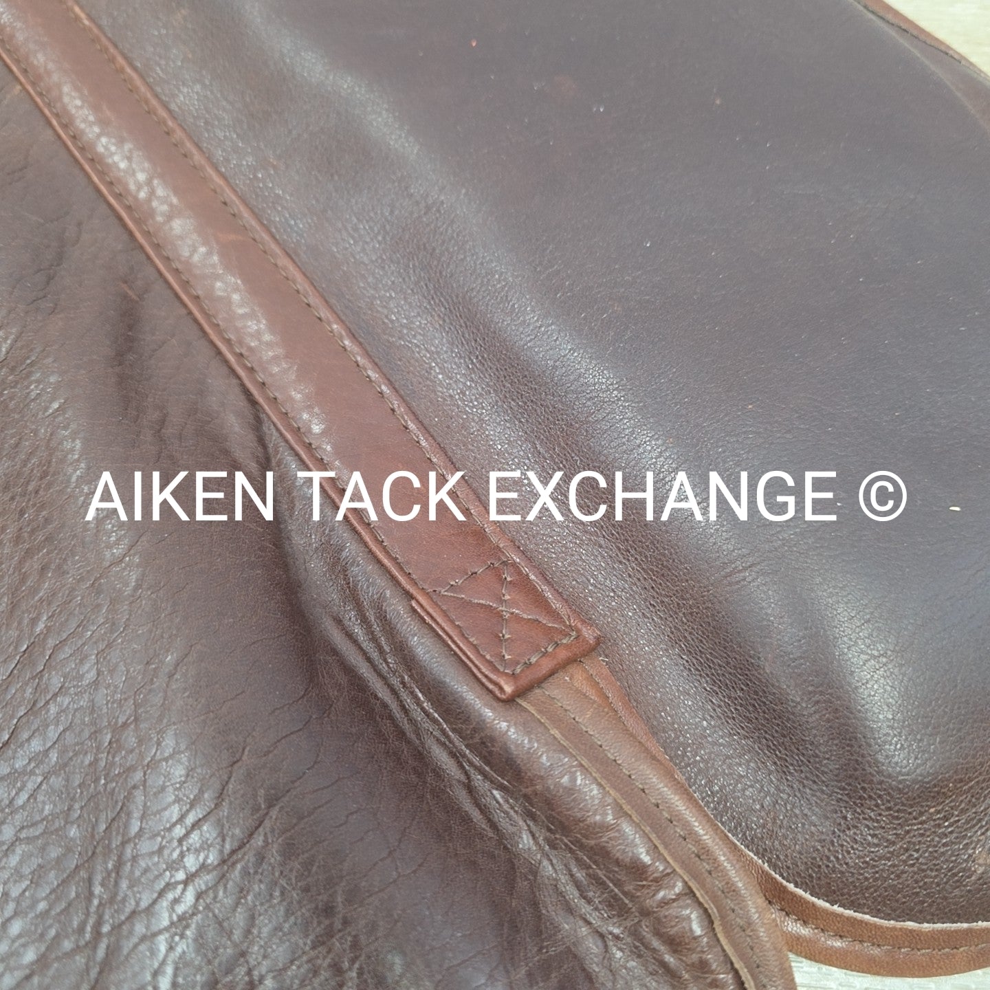 Ogilvy Leather & Foam Half Pad, 16.5" - 18"