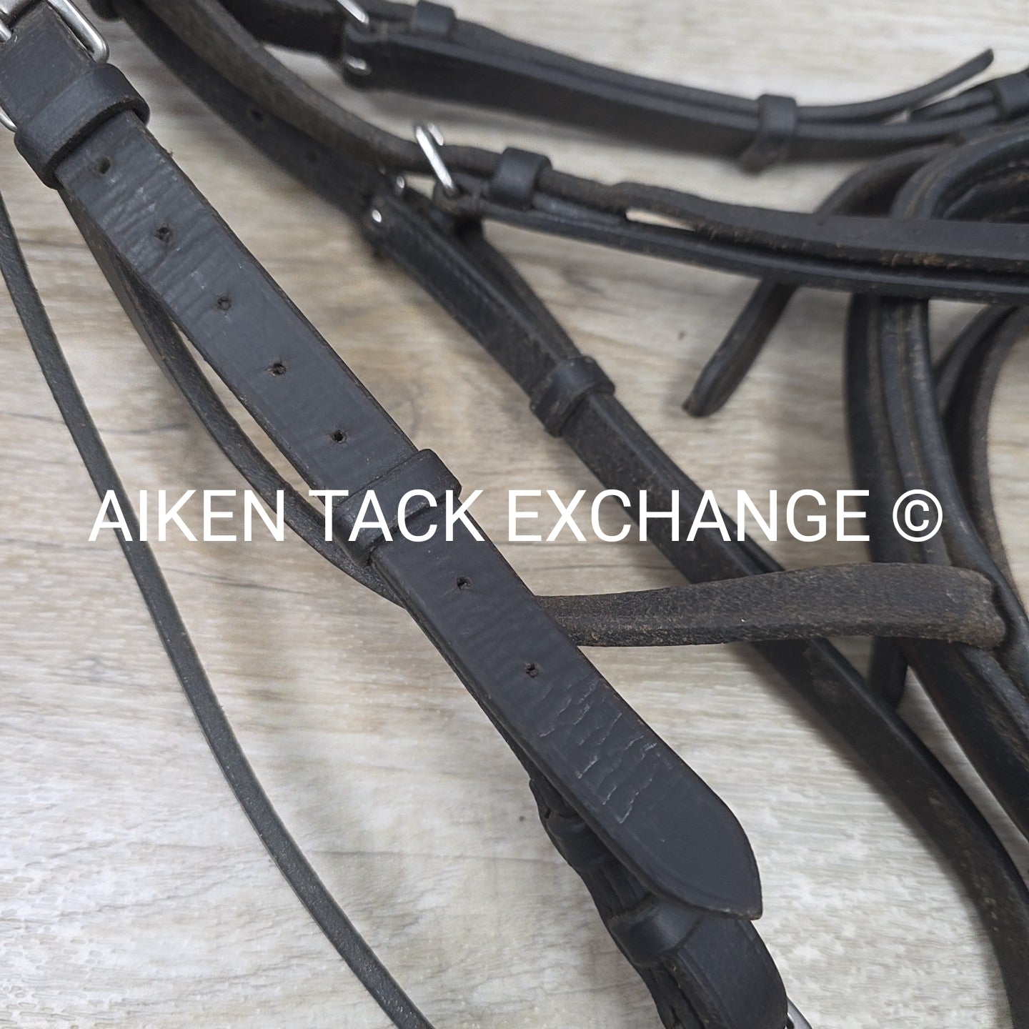 BARGAIN BUNDLE: Flash Bridle with Running Martingale, Black, Size Full