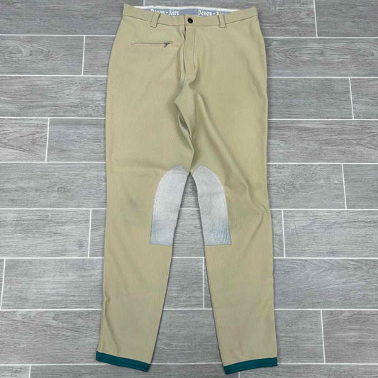 Devon-Aire Knee Patch Breeches, Size 32 L