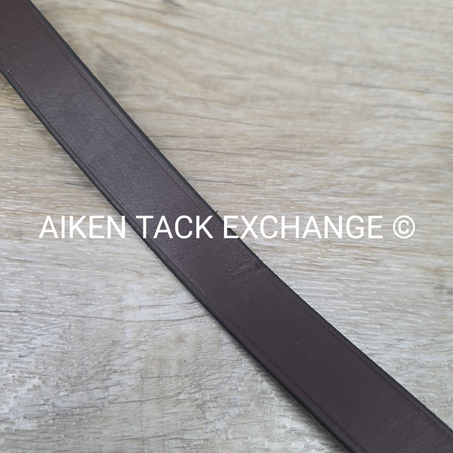 Flat Browband, Brown, 15"