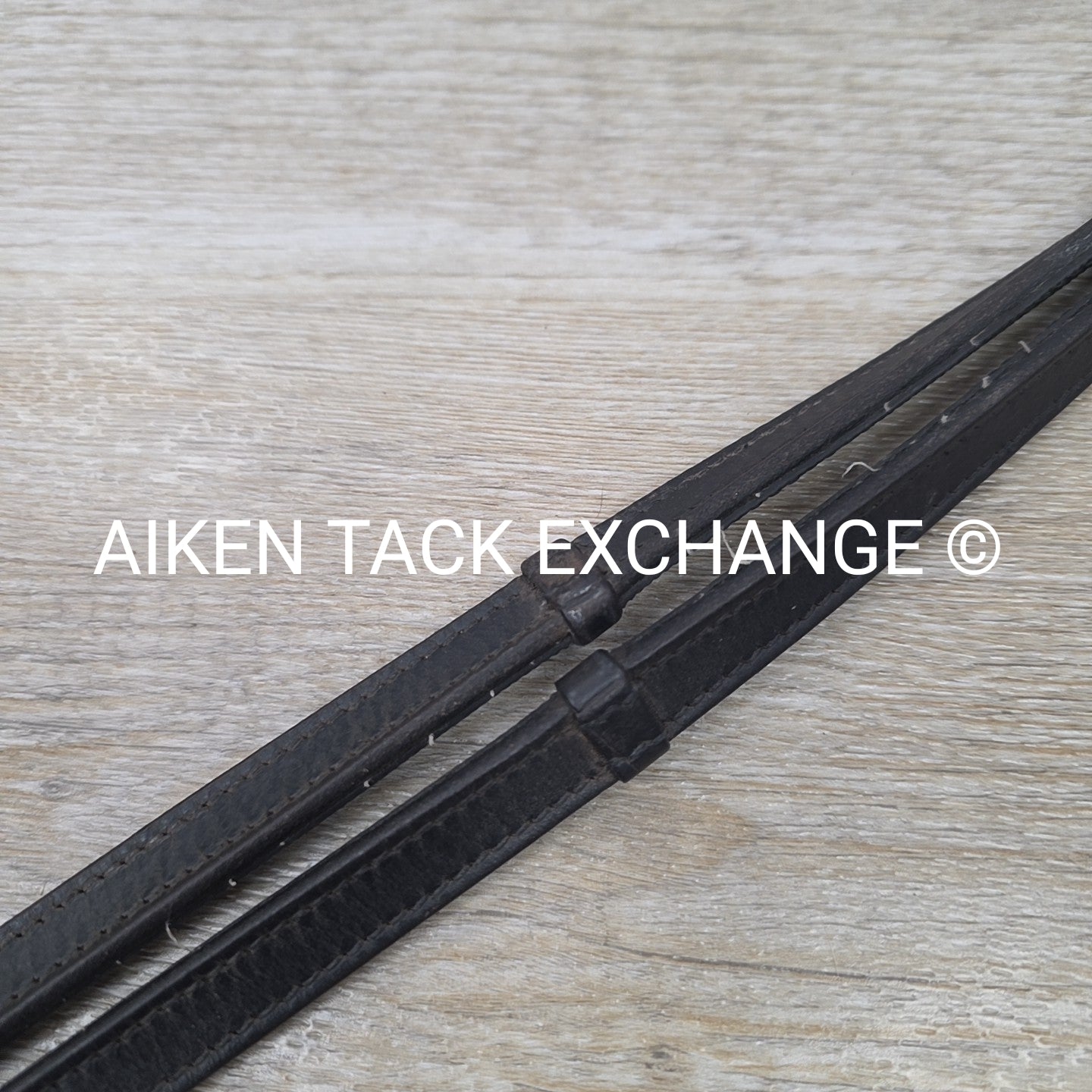 BARGAIN BUNDLE: Halter Ego & Unknown Brand Rubber Grip Lined Leather Reins, Blac