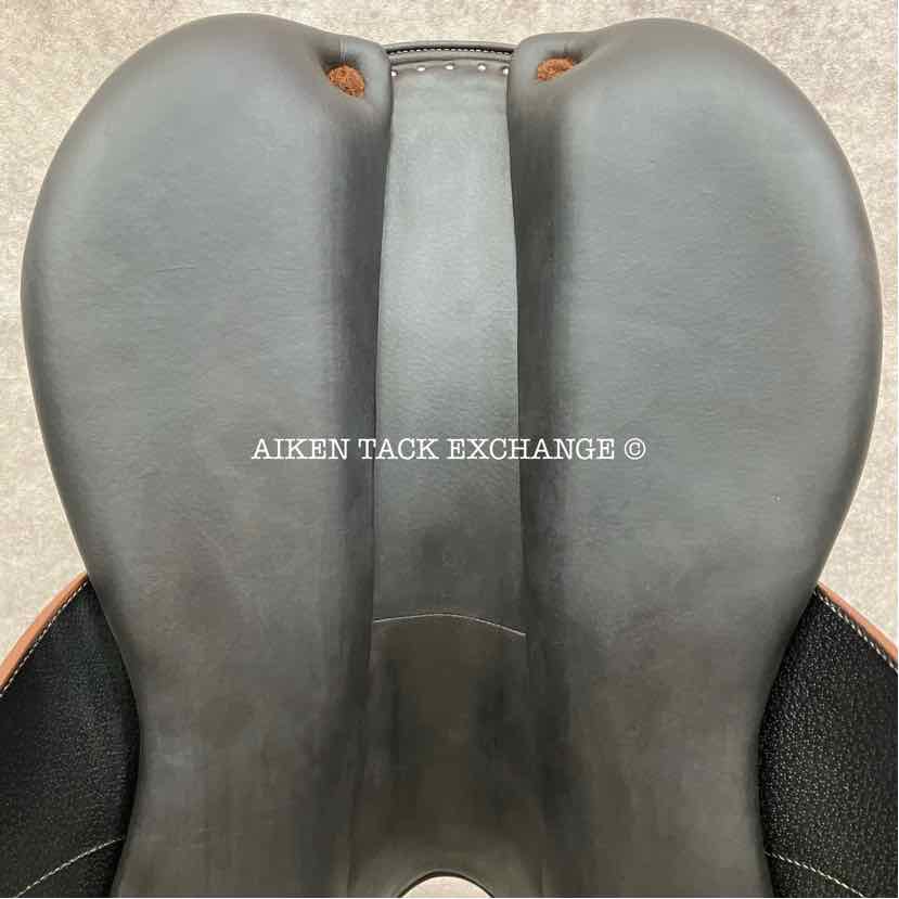 2023 Arion Atlas Cross Country Monoflap Jump Saddle, 17.5" Seat, 2A Flap, Medium Wide Tree, Foam Panels, Full Buffalo Leather