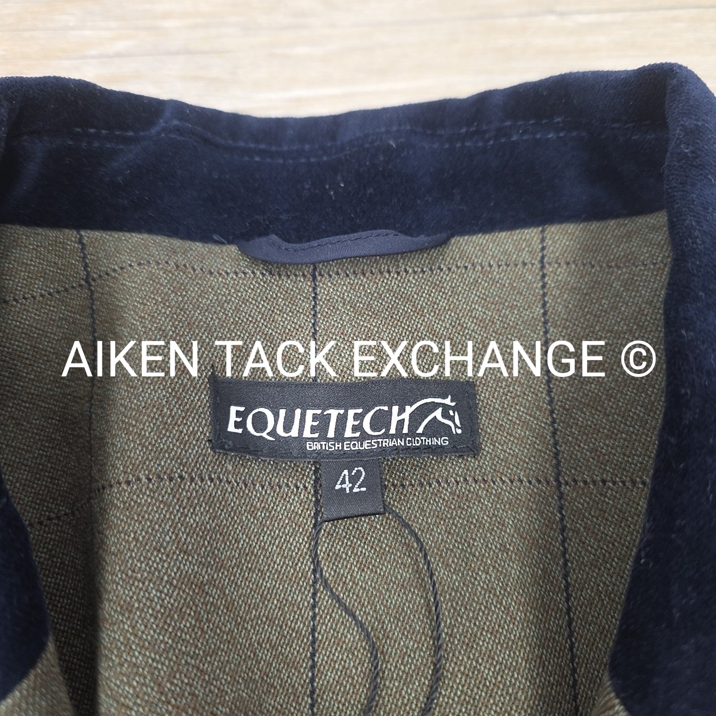 Equitech Bellingham Stretch Tweed Riding Jacket, Size 42