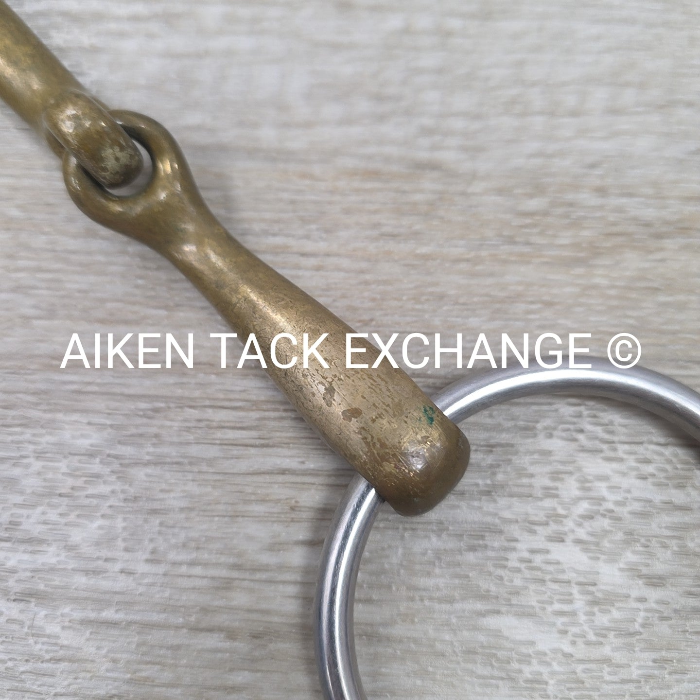Herm Sprenger KK Single Joint Balkenhol Single Joint Loose Ring Bit 5.25"
