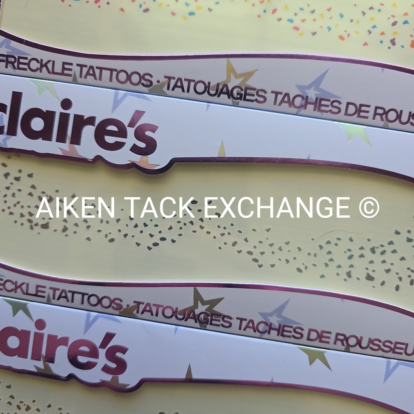 Claire's Freckle Stickers - 3 Total