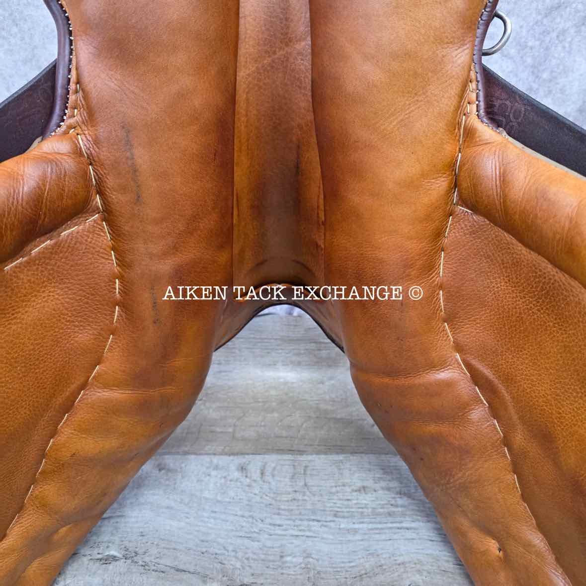 **SOLD** Stubben Siegfried Extra All Purpose Jump Saddle, 18.5" Seat, 30cm Tree - MW, Wool Flocked Panels