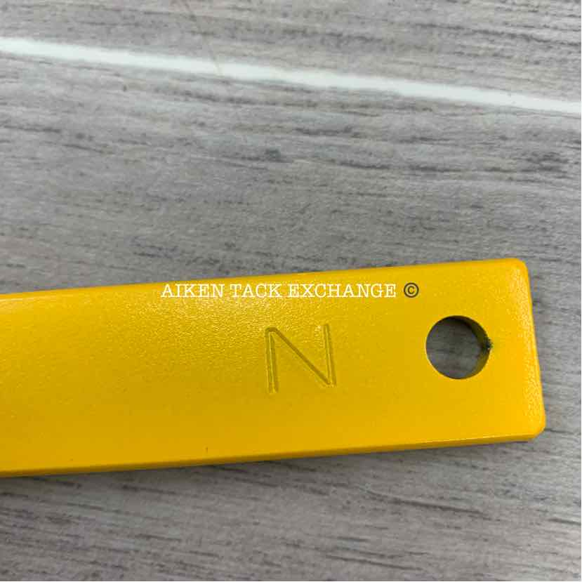 Narrow (Yellow) Gullet Plate for Arena, Bates & Wintec Saddles