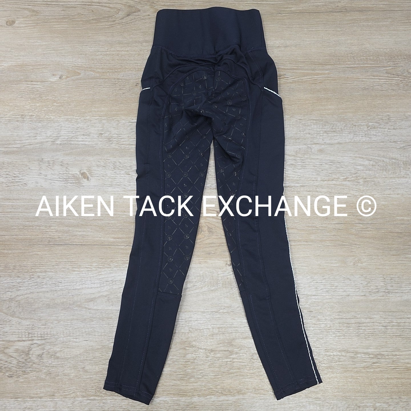 Horze Silicone Grip Full Seat Tights, Size Large