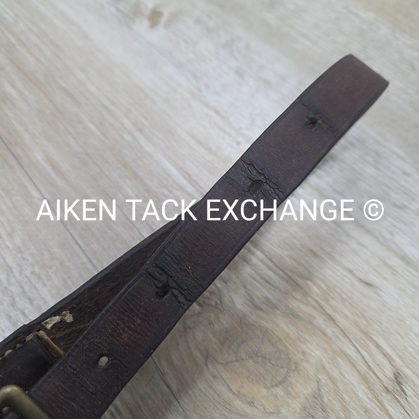 BARGAIN BUNDLE: 2 Leather Halters, Brown, Size Full