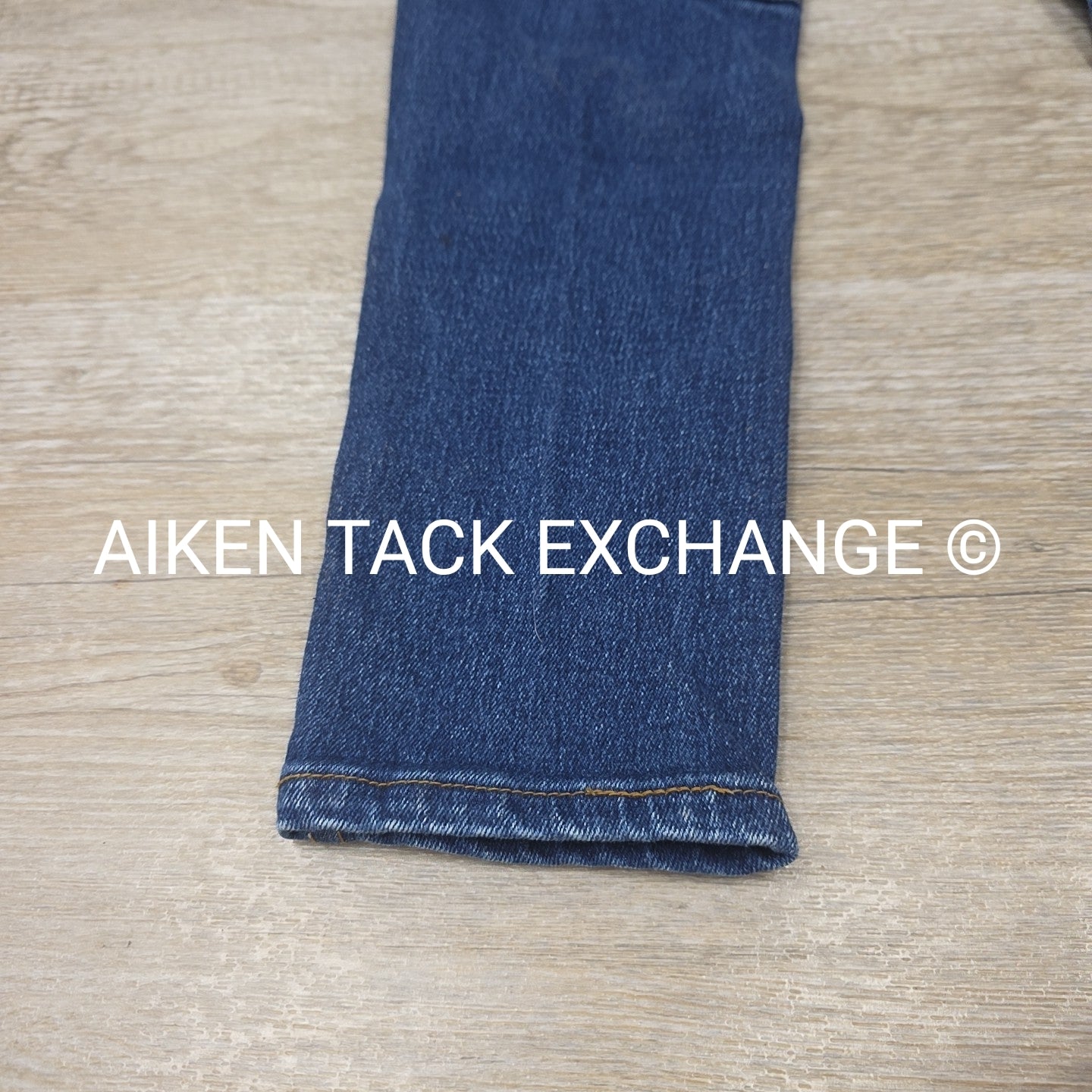 Steeds Riding Wear Knee Patch Denim Breeches, Women's 34