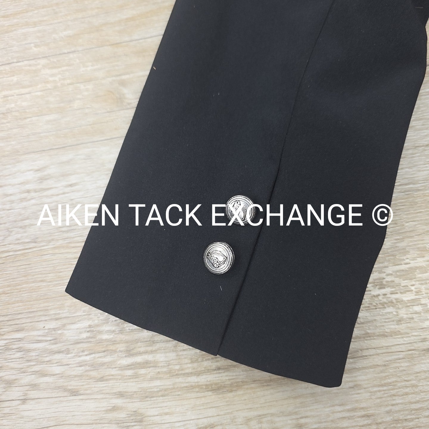EOUS Dressage Show Coat, Black, Machine Washable, Women's Size 16