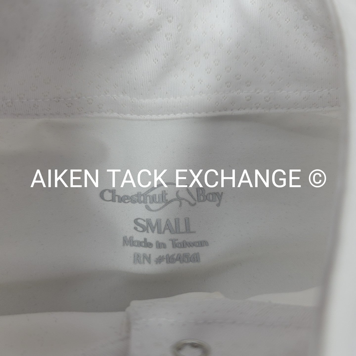 Chestnut Bay SkyCool Long Sleeve Show Shirt, Size Small