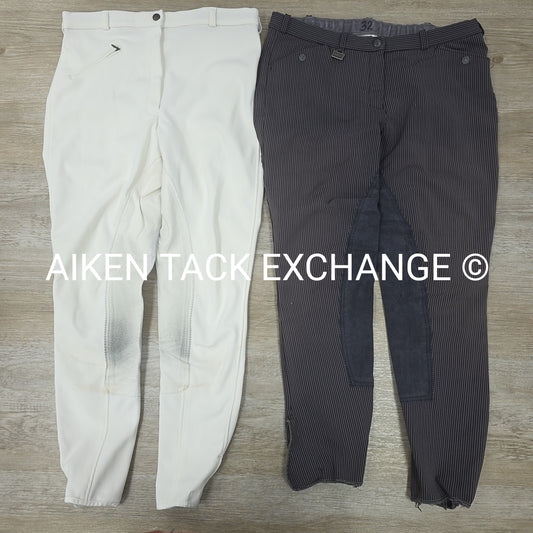 BARGAIN BUNDLE: TuffRider & ELT Full Seat Breeches, Size 32