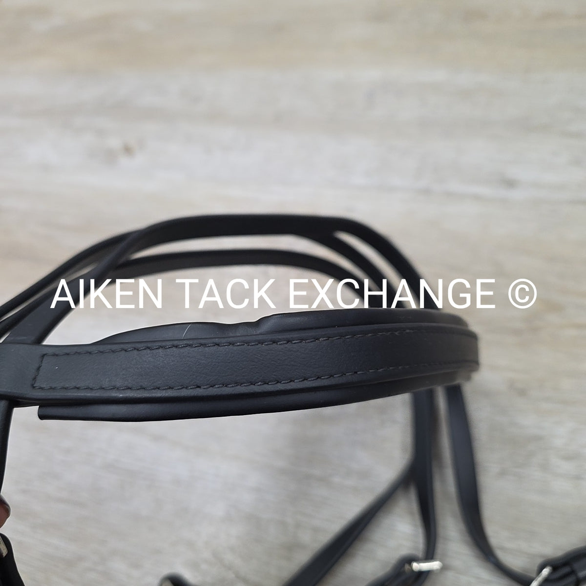 Tekna Synthetic Figure 8 Bridle, No Reins, Black, Size Full