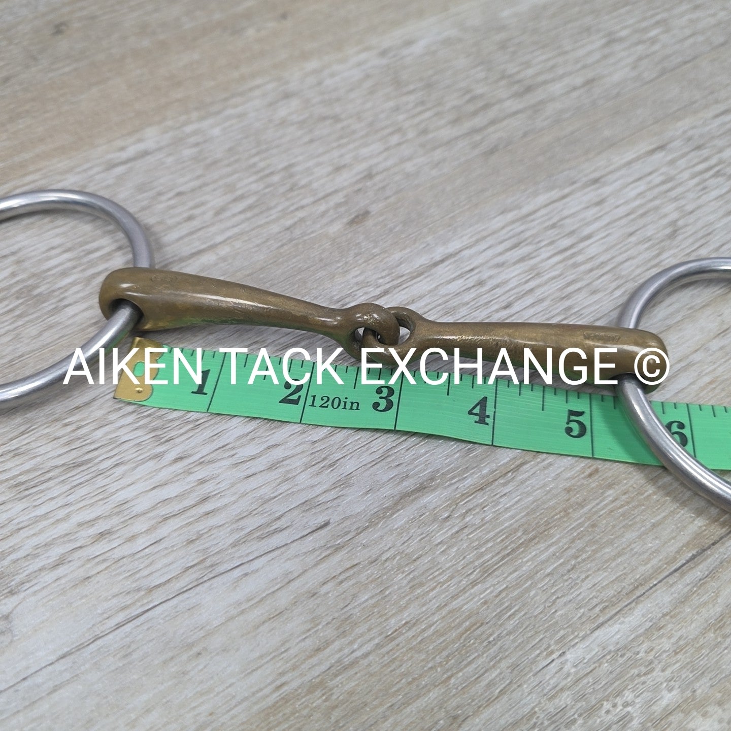 Herm Sprenger Aurigan Single Joint Loose Ring Bit 5"