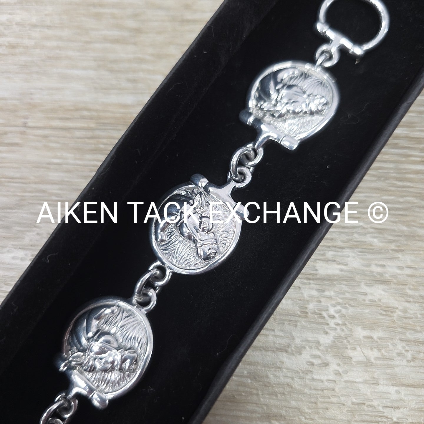 Arthur Court Horse Head Aluminium Bracelet