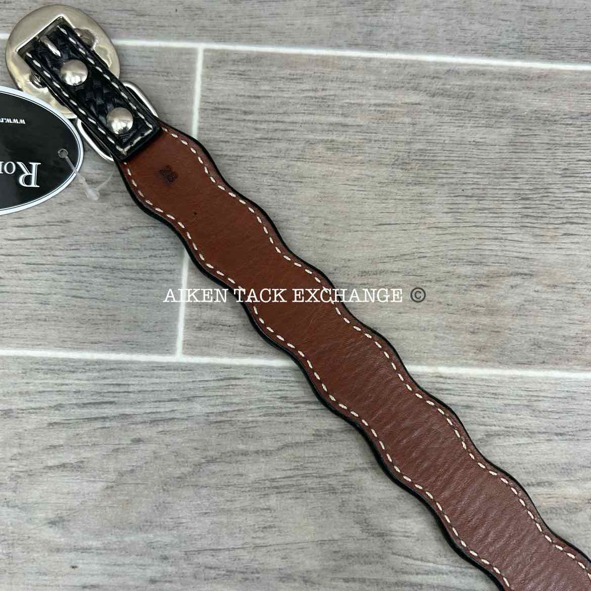 Rodeo Drive Leather Collar, 28"