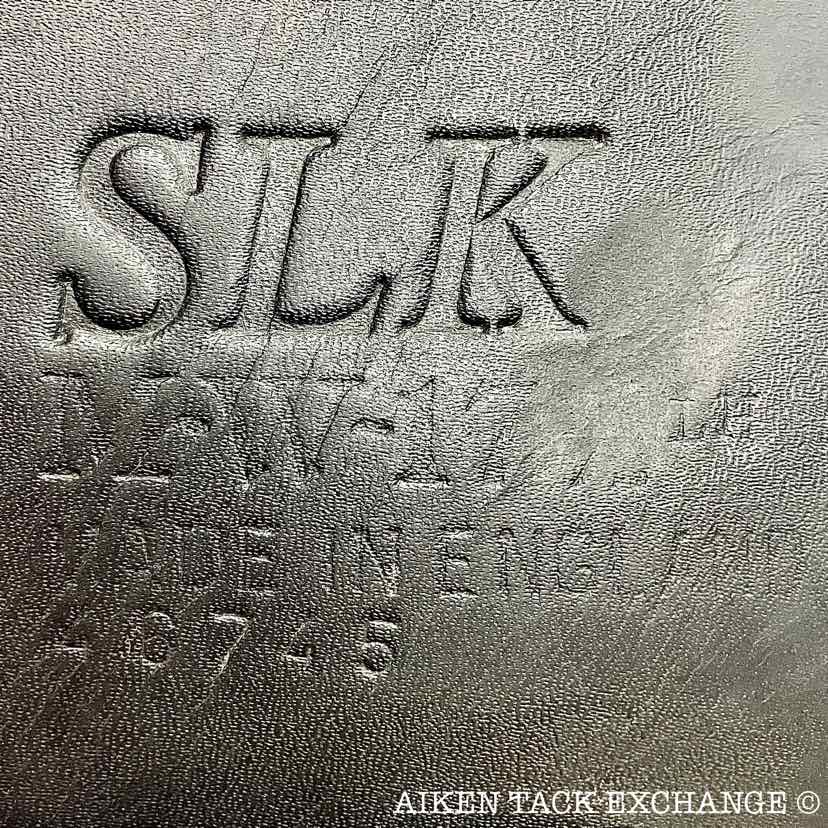 **SOLD** Albion SLK Dressage Saddle, 17.5" Seat, Medium Wide Tree, Wool Flocked Panels