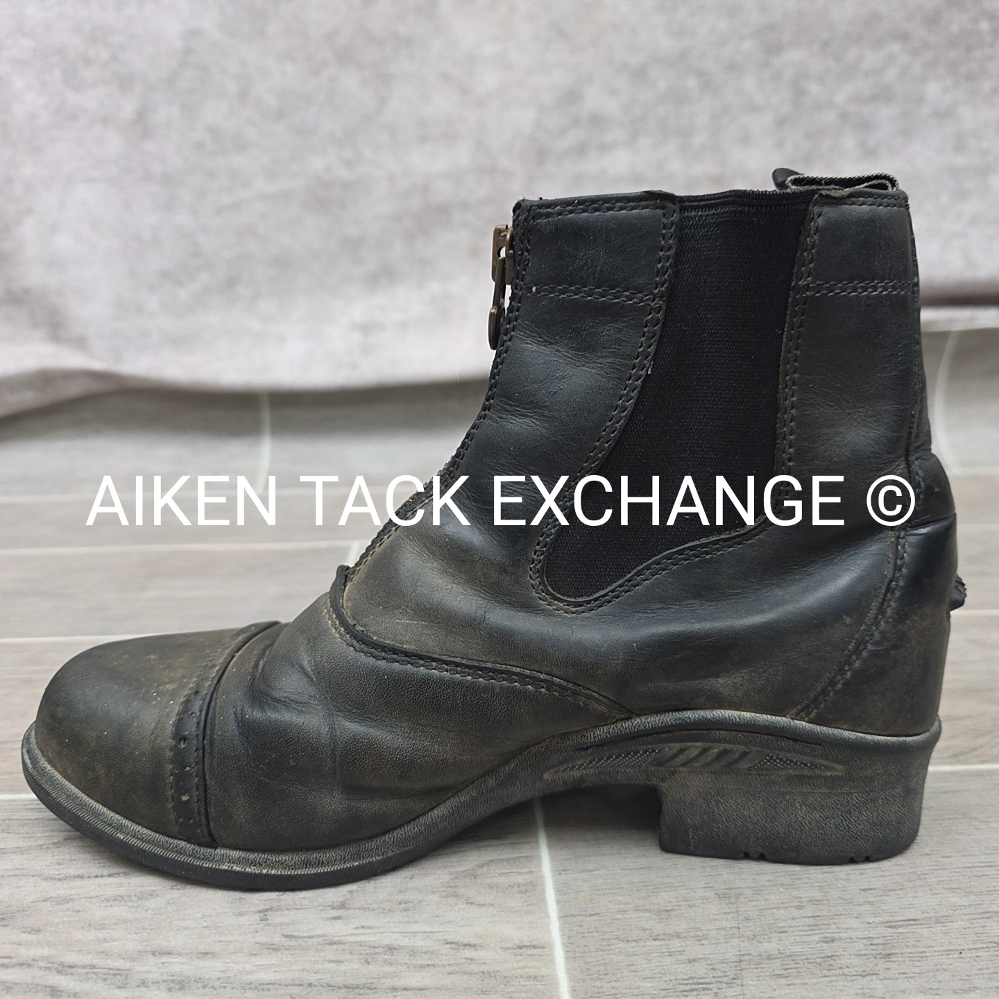 Ariat Devon Zip Paddock Boots, Size 7.5