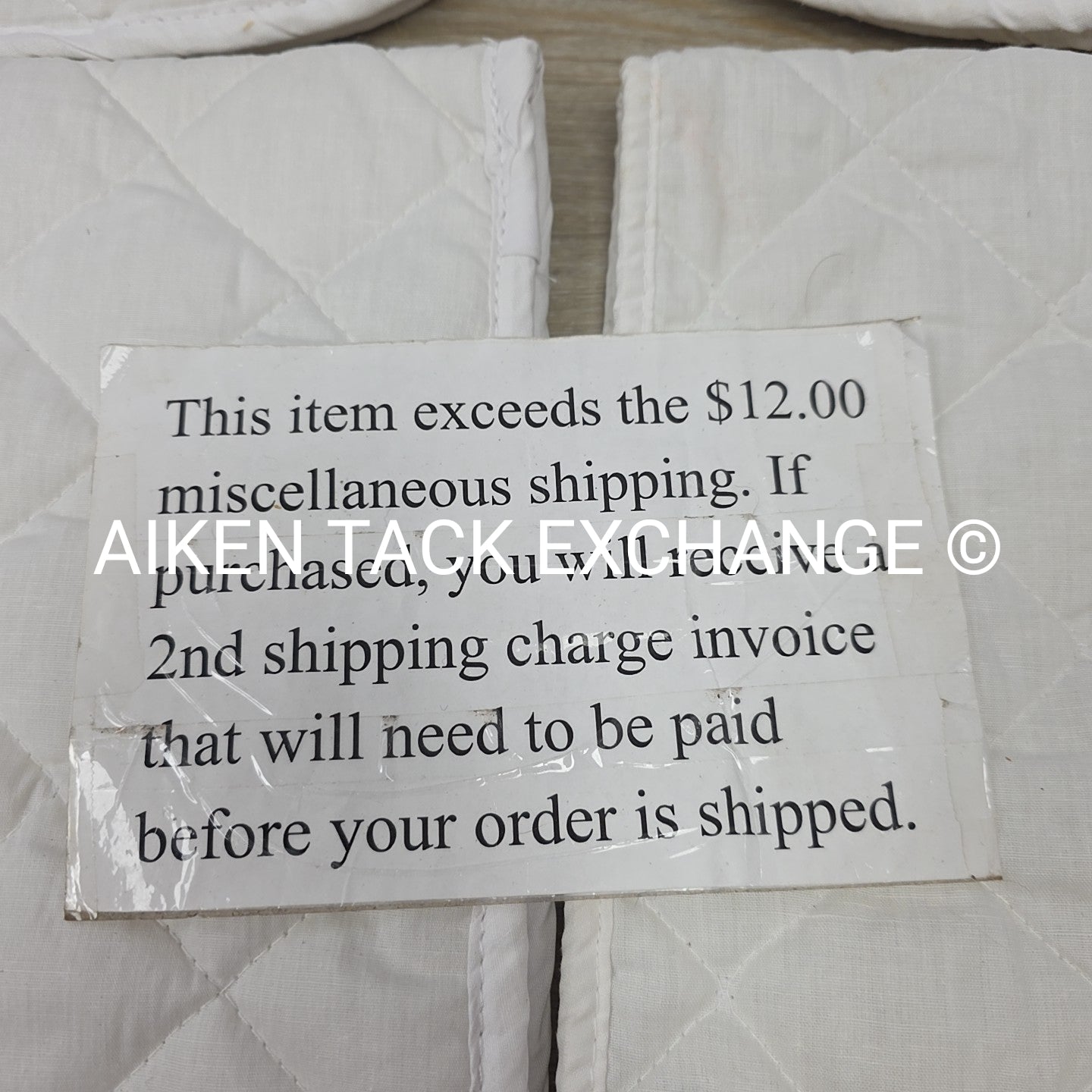 Tough 1 Cotton Quilted Leg Wraps, Set of 4