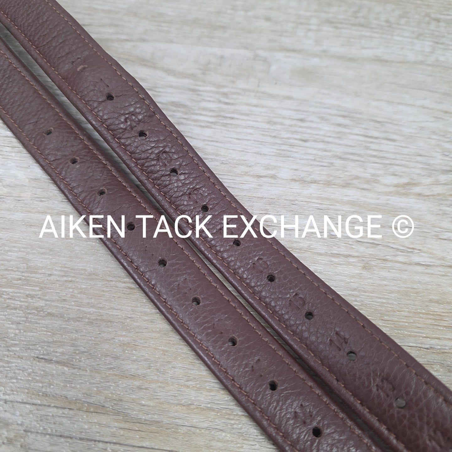 Jeereal Nylon Core Stirrup Leathers, Brown, 60"