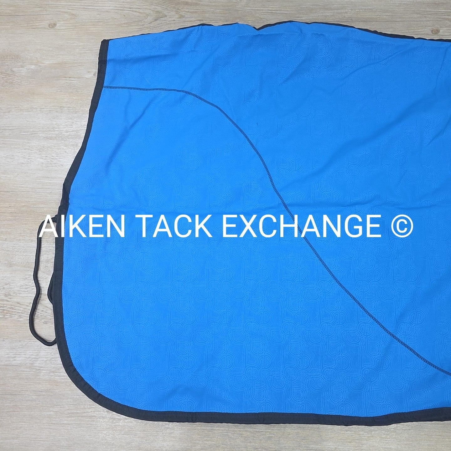 Fenwick Equestrian Softshell Therapeutic Bamboo Blanket, Blue, Size 78"