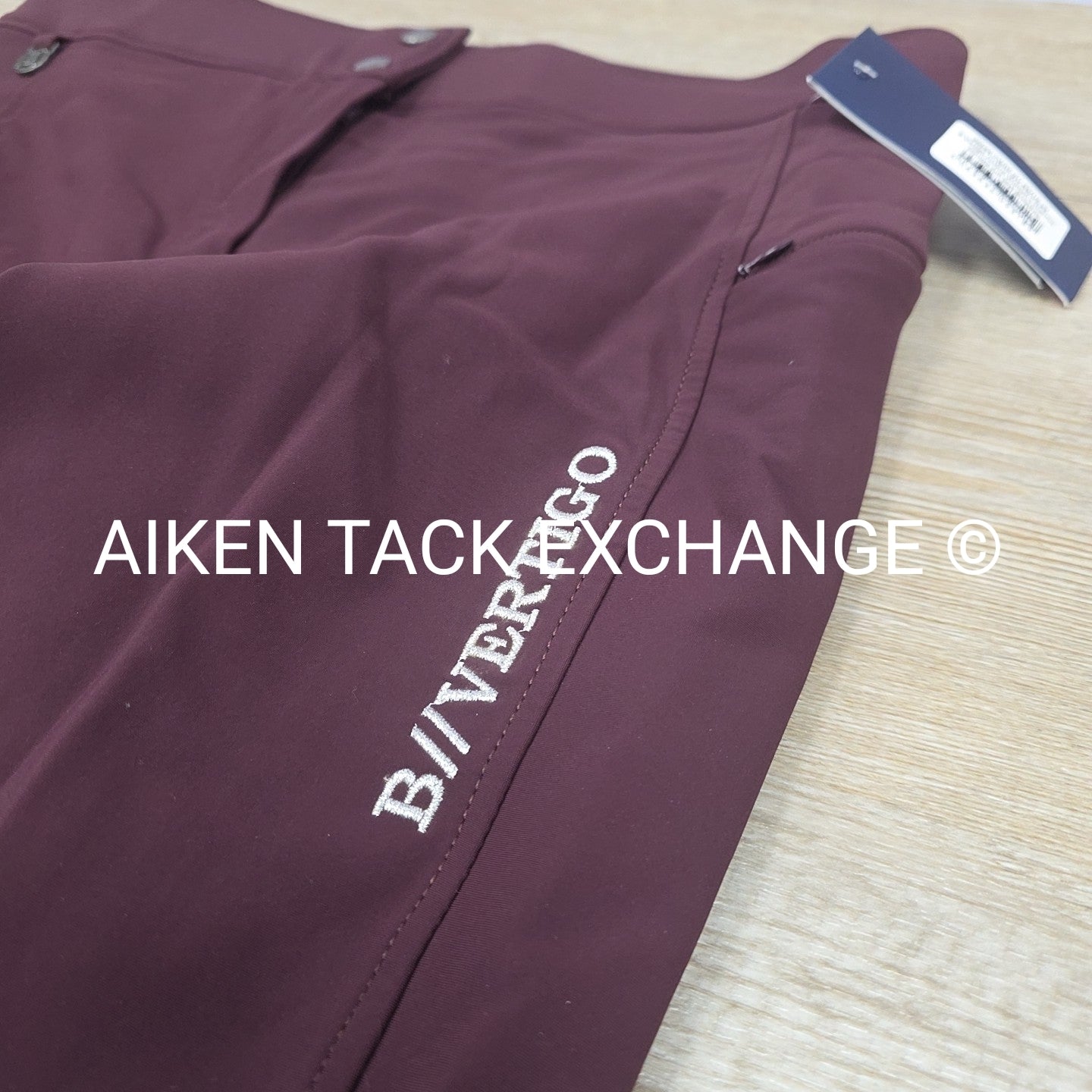 B Vertigo Justine Thermo Silicone Grip Full Seat Breeches, Size 32