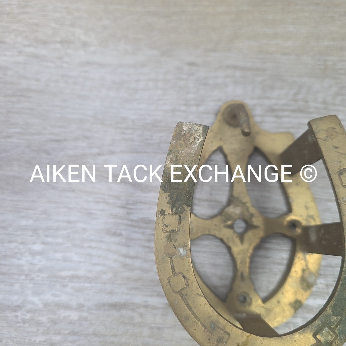 Heavy Brass Bridle Hook