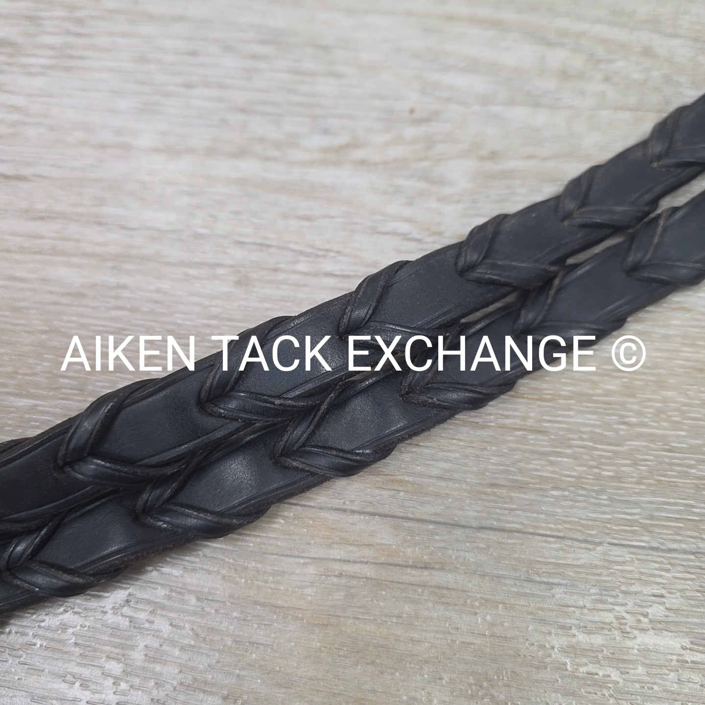 Plain Laced Reins, Brown, 54"
