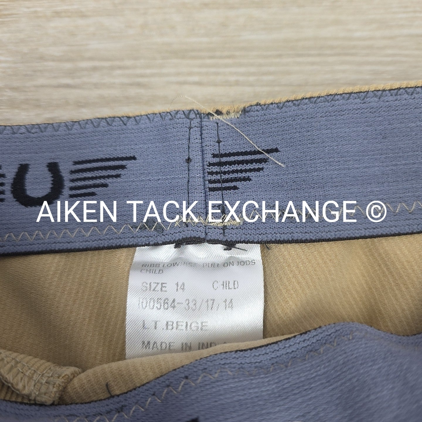 TuffRider Low Rise Pull On Jods, Size 14